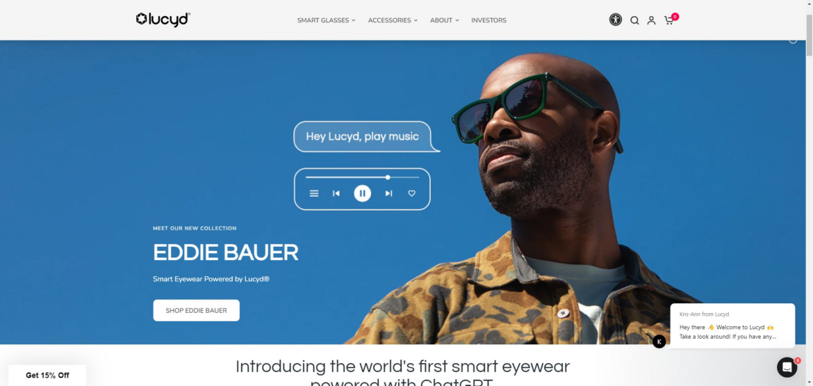 Innovative Eyewear, Inc. Launches Eddie Bauer® Smart Eyewear with ChatGPT