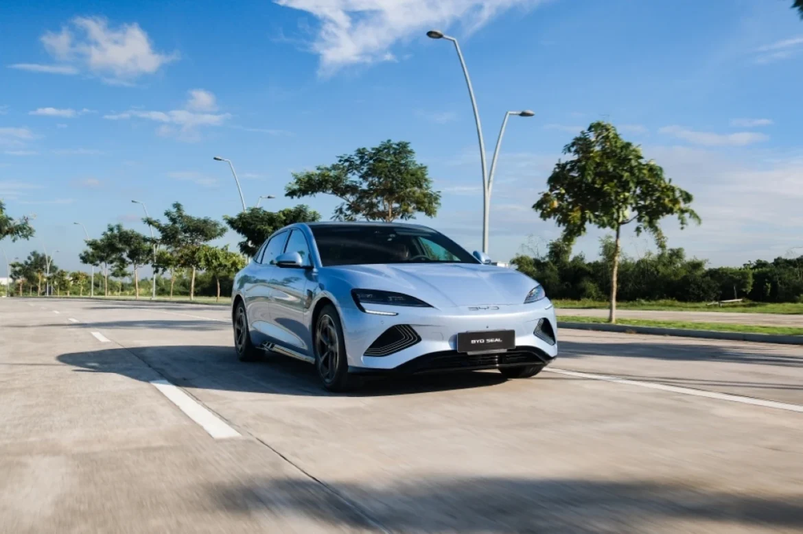 The BYD SEAL. PHOTO BY BYD