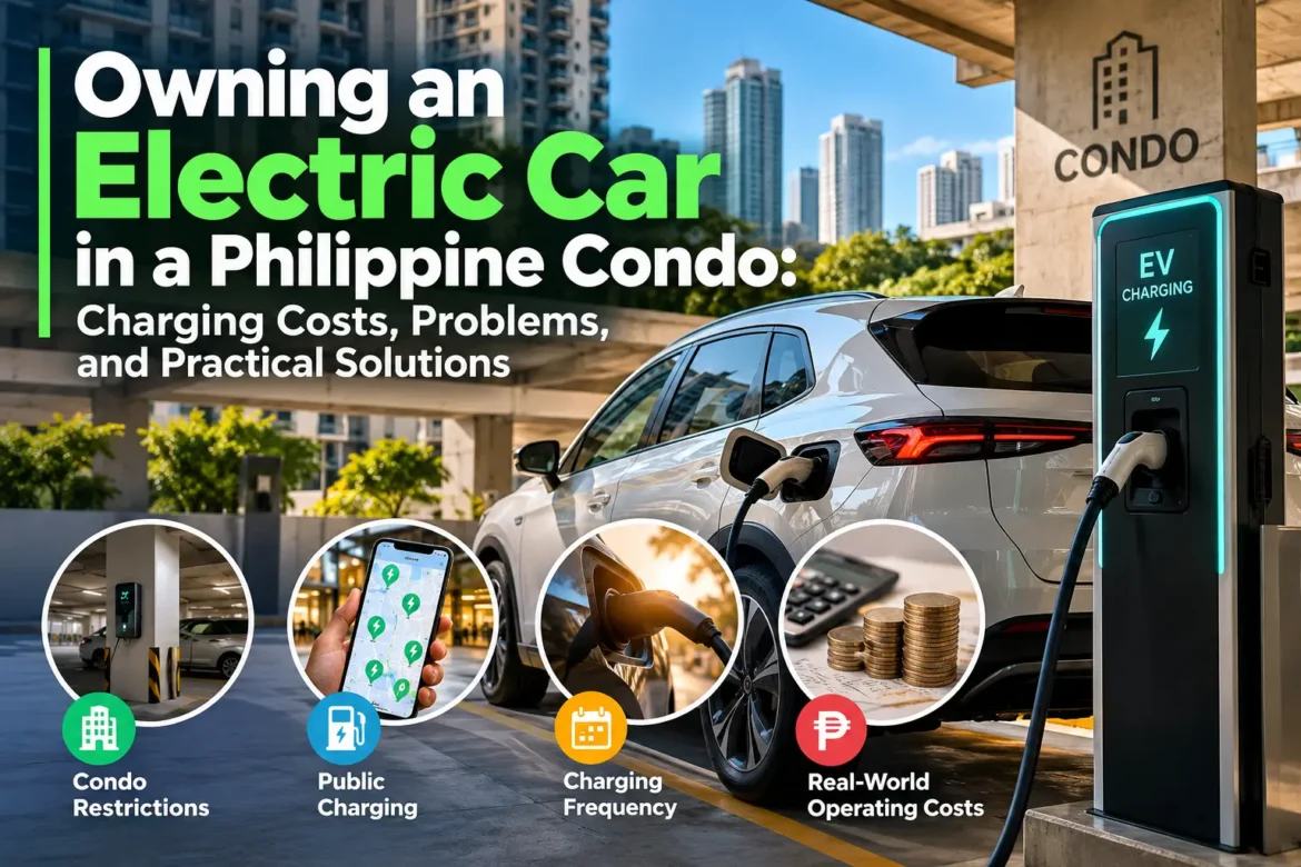 Owning an Electric Car in a Philippine Condo: Charging Costs, Problems, and Practical Solutions