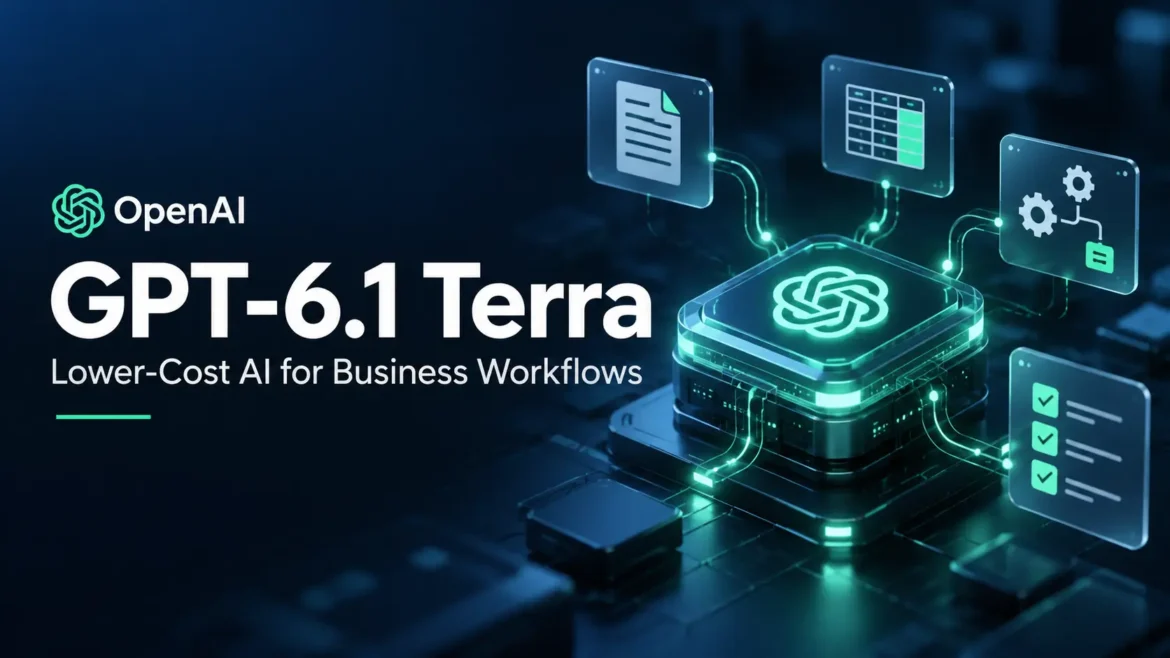 OpenAI Launches GPT-6.1 Terra, a Lower-Cost AI Model for Business Workflows